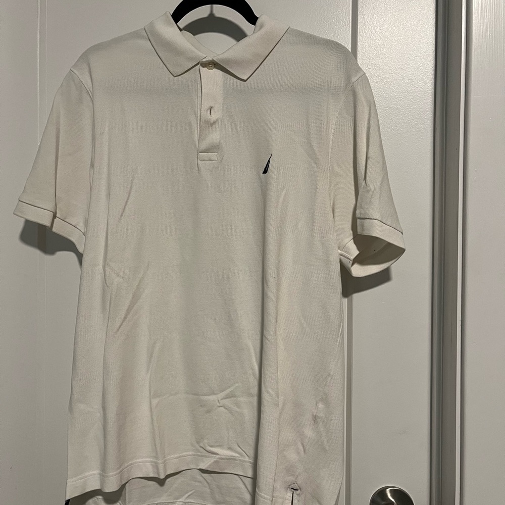 Nautica Men's White Polo Shirt